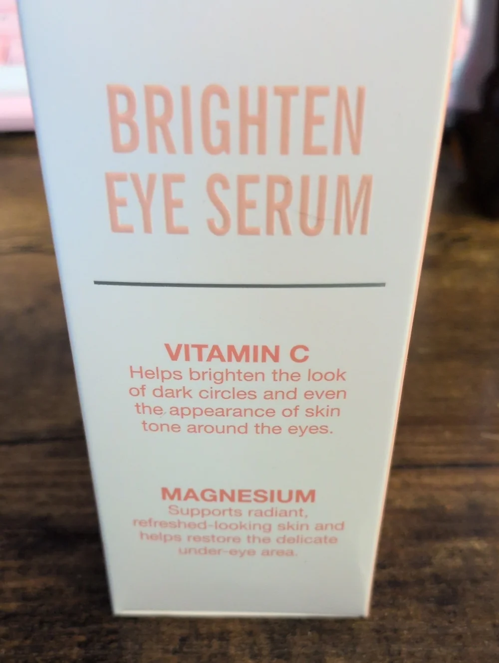 Valjean Labs Brighten Eye Serum - Vitamin C. Magnesium